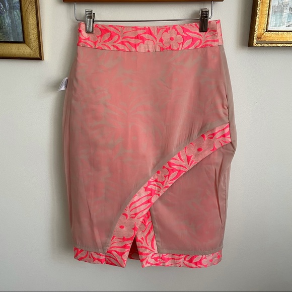 J. Crew Plumeria Crossover Skirt - Picture 6 of 9